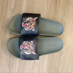 Polo Ralph Lauren Sport Cayson Tiger Camo Slides 9